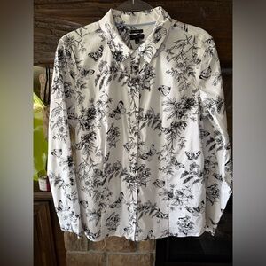Talbots No Iron Button Down Shirt